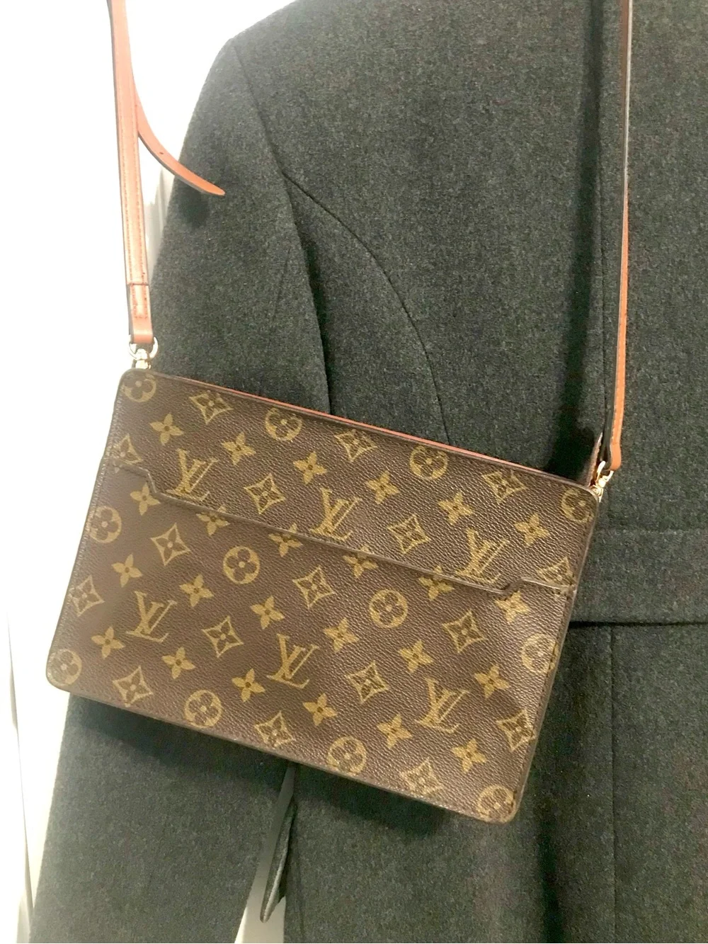 ✅LV CLUTCH MONOGRAM AUTHENTIC LOUIS VUITTON BAG - Picture 12 of 12
